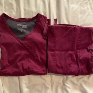 Greys Anatomy Scrub Set